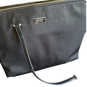 Kate Spade Black Laptop Bag Sleek Design (EUC)